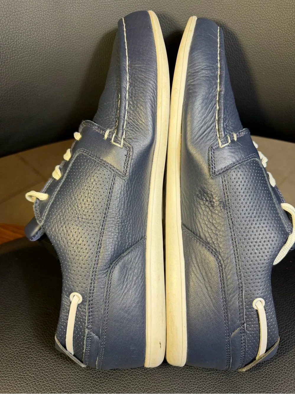 Lacoste Dreyfus SPM LTH Men's Shoes Dark Blue/White Sz 10